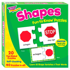 FUN-TO- KNOW PUZZLES SHAPES