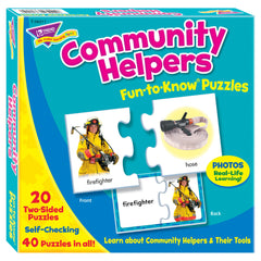FUN TO KNOW COMMUNITY HELPERS - SET OF 20