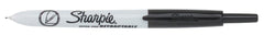 MARKER SHARPIE ULTRA-FINE RETRCTBL BLACK PACK OF 12