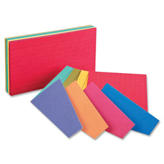 INDEX CARDS 3X5 RULED EXTREME COLORS OXFORD PK OF 100