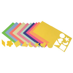Paper Shapes Gummed Asst Pack 300