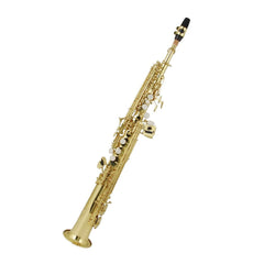 Elkhart 100SS student Bb soprano saxophone outfit