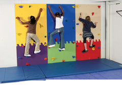 CLIMBING WALL EARTH TAN AND RED