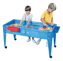 INDOOR/OUTDOOR SAND + WATER TABLE WITH CLEAR LINER