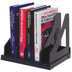 Rack Book Adjustable Blue Each
