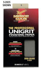 SAND PAPER UNIGRIT FINISHING 1500 GRIT SLEEVE OF 25