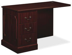 RETURN DESK LEFT PEDEDSTAL F/48W MAHOGANY HON94216LNN