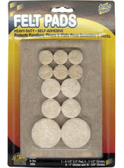 PAD FELT HEAVY COMBO ASST SIZES BG MAS88499 PACK OF 25