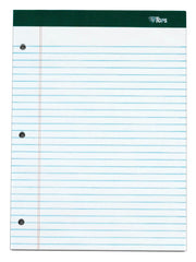 PAD LEGAL 8.5X11.75 IN WHITE 3HP 100 SHTS PK OF 6 TOP63437