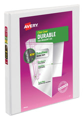 BINDER VIEW AVERY 1/2 IN SLANT RING WHITE AVE17002