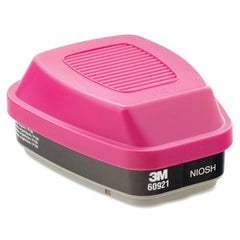 MASK REPLACEMENT FILTER ORGANIC VAPOR/ACID GAS BLACK/PINK PK OF 2 MMM60921