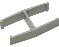 PANEL CONNECTOR STRAIGHT 180DEGREE GRAY BSXQC180GY SET OF 2