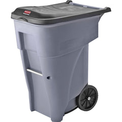 RECEPTACLE - BIG WHEEL GENERAL ROLL-OUT CONTAINER - 65 GALLON CAPACITY - 32-1/3 W X 41-2/5 H IN - EACH
