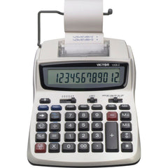 CALCULATOR PRINTING 12-DIGIT WHITE VCT12082