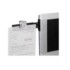 DOCUMENT CLIP - MONITOR MOUNT - BLACK/SILVER - MMMDH240MB