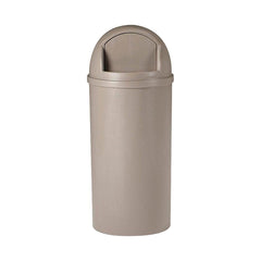 RECEPTACLE - MARSHAL CLASSIC CONTAINER - 15 GALLON CAPACITY - BEIGE COLOR - EACH