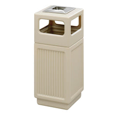 DUP - RECEPTACLE 15GALLON ASH URN BLACK