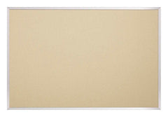 MOORECO TACKBOARD - NATURAL CORK-PLATE - 4FT X 8FT - ALUMINUM TRIM
