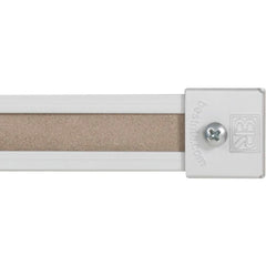 MOORECO STOPS END PAIR FOR 2 IN MAP RAILS - SET OF 2