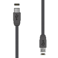 AV Link USB 2.0 Type-C to Micro USB Sync & Charge Lead - 1.5m