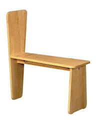 BENCH - DIVERSIFIED SPACES - PERSPECTIVE ART HORSE BENCH - MAPLE TOP