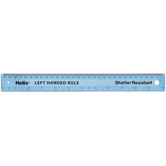 Rule Left Handed 30Cm S.Proof Pk10