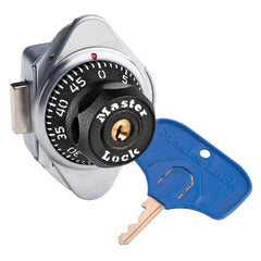 BUILT-IN-LOCK - MASTER LOCK 1652 SERIES BUILT-IN COMBINATION LOCK FOR SINGLE POINT LATCH LOCKERS - RIGHT HINGED - SPECIFY KEY SERIES