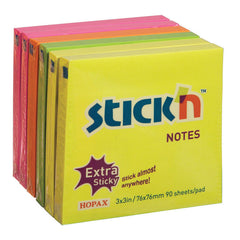 Note Extra Sticky 654Sn 76X76Mm Pk6