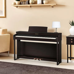 Kawai CN-201 digital upright piano - Rosewood