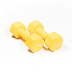 DS Vinyl Dumbbell - 5kg x 2 Multicolor