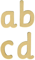 Lower Case Wooden Letters Pk 26
