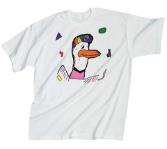 T SHIRT ADULT SMALL WHITE