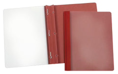 REPORT COVER RECYCLED LETTER 3 PRONG RED PK OF 25 OXF57871EE