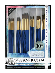 BRUSH NATURAL HAIR CLASSROOM VALUE PACK OF 30