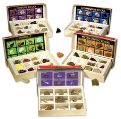 ROCK MINERAL FOSSIL COMPLETE COLLECT S/57