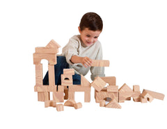 BLOCKS WOOD LIKE BLOCKS SET OF 80
