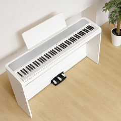 Korg B2 digital piano - White (with stand and pedal unit)