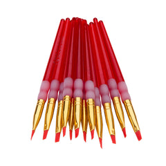 BRUSH BIG KIDS SIZE 4 FLAT PACK OF 12