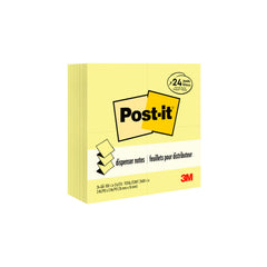 POST-IT POP-UP NOTE 3X3 CANARY YELLOW 100-SHT/PAD PACK OF 24
