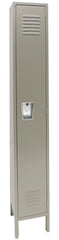 LOCKER - REPUBLIC SINGLE TIER 1 WIDE LOCKER - 12 W X 12 D X 60 H IN - SPECIFY COLOR