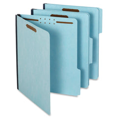 FILE FOLDER PRESSBOARD LETTER 1/3 CUT LT BLUE PK OF 25 PFX615F213BLUE