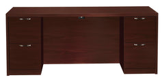 CREDENZA DOUBLE PDSTL FILE/FILE 72X24 MAHOGANY HON115900AFNN
