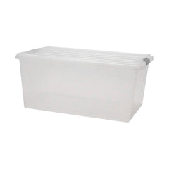 STORAGE BOX 68 QUART CLEAR PK OF 5 IRS100101