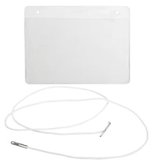 BADGE NECK STYLE 4X3 INSERT WHITE SPR01615 PACK OF 50