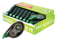TOMBOW ORIGINAL MONO SINGLE LINE CORRECTION TAPE WHITE PACK OF 10