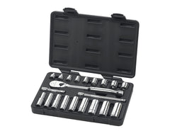 SOCKET SET 3/8 FT DRIVE SAE 21PC