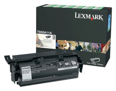 CARTRIDGE INK TONER LEXMARK LEXT650A11A BLACK