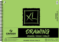 PAD DRAWING CANSON XL SIDE WIRE 18X24 IN 70 LB 30 SHTS