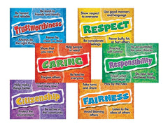 POSTERS CHARACTER COUNTS SET OF 6