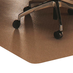CHAIR MAT DEEP PILE POLY 48X53 CLR FLR1113427ER